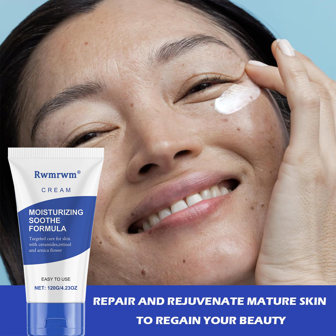 Specialized Moisturizing Cream for Fragile Skin: Restores & Rejuvenates Mature Skin - Daily Anti-Wrinkle Moisturizer for Firming & Strengthening Thin, Aging Skin - 4.5 Oz