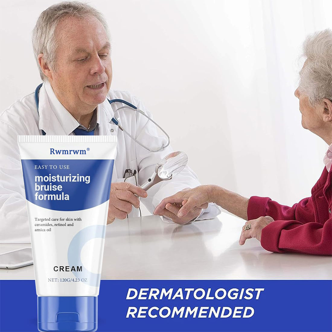 Specialized Moisturizing Cream for Fragile Skin: Restores & Rejuvenates Mature Skin - Daily Anti-Wrinkle Moisturizer for Firming & Strengthening Thin, Aging Skin - 4.5 Oz